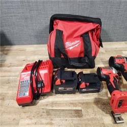 HOUSTON LOCATION - AS - IS Milwaukee 18-Volt Lithium-Ion Brushless Cordless Compact Hammer Drill/Impact Combo Kit