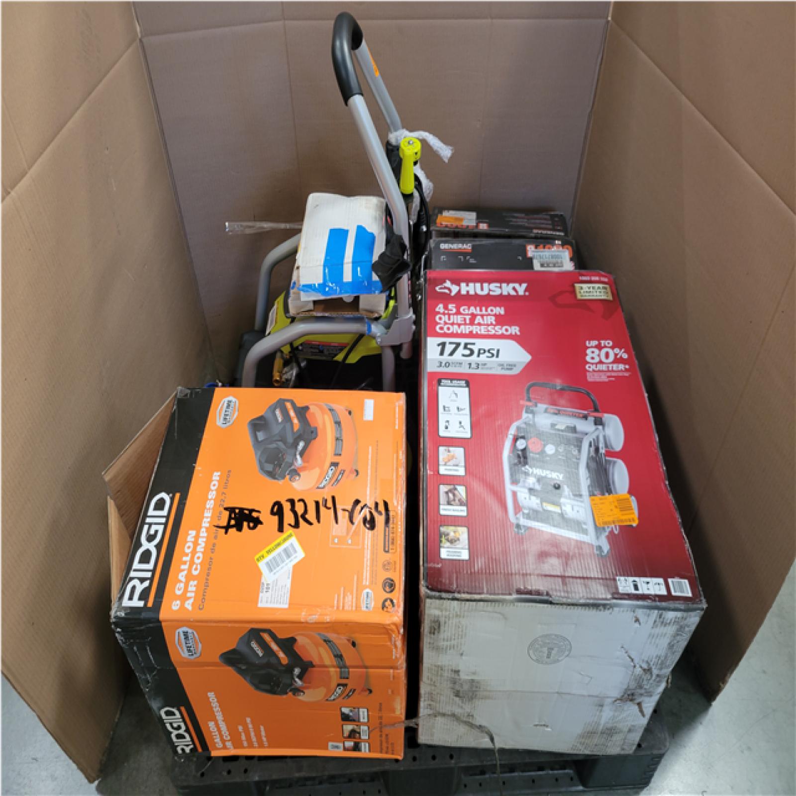 CALIFORNIA AS-IS OUTDOOR POWER EQUIPMENT