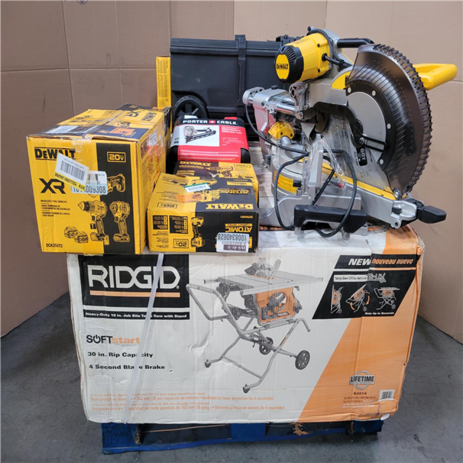 CALIFORNIA AS-IS TOOL PALLET