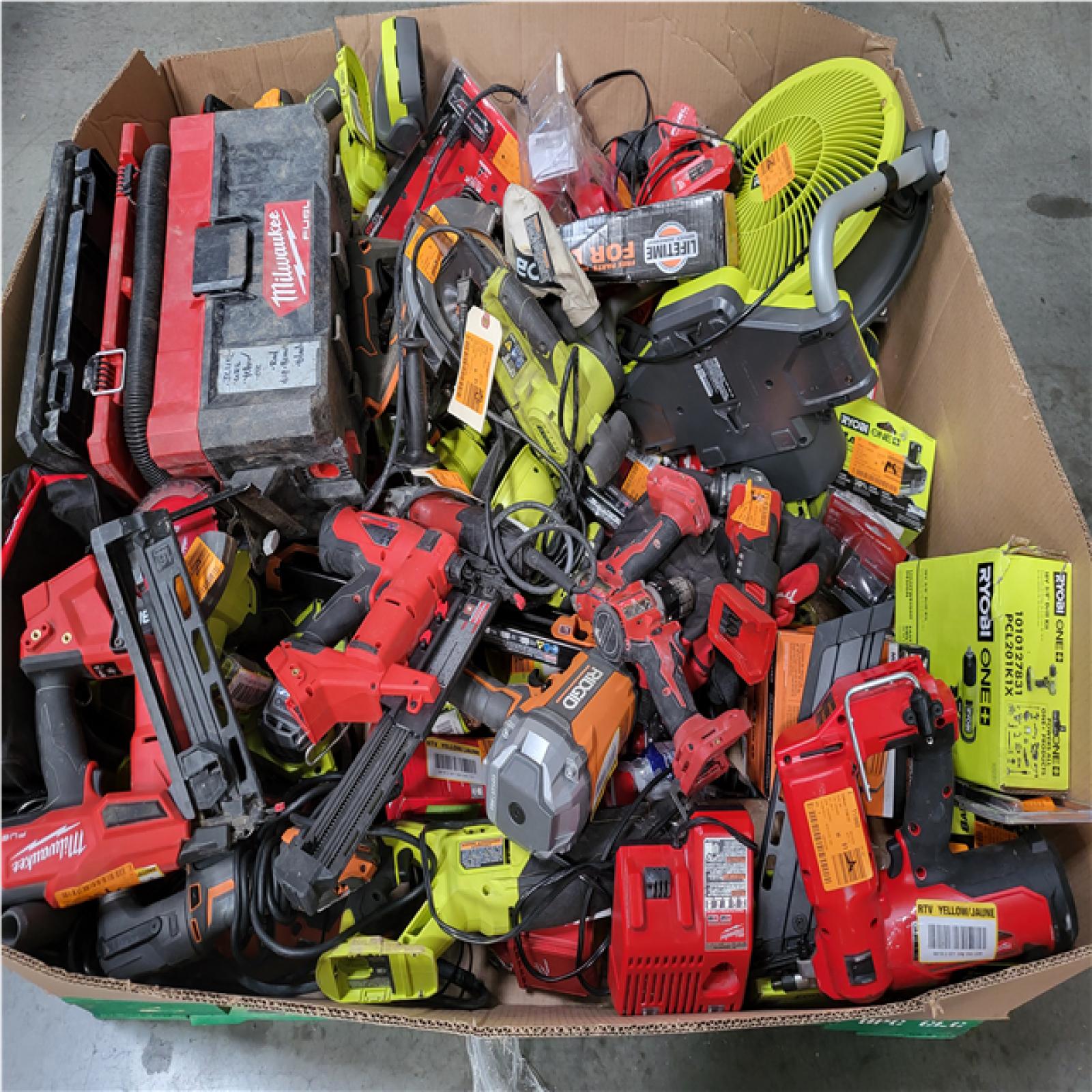 CALIFORNIA AS-IS TOOL PALLET