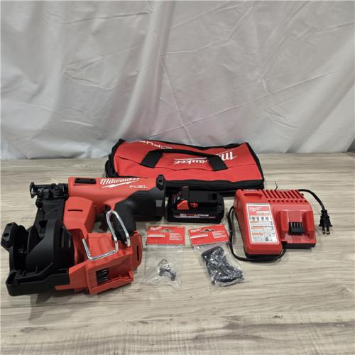 AS-IS M18 FUEL 18V Cordless Coil Roofing Nailer Combo Kit