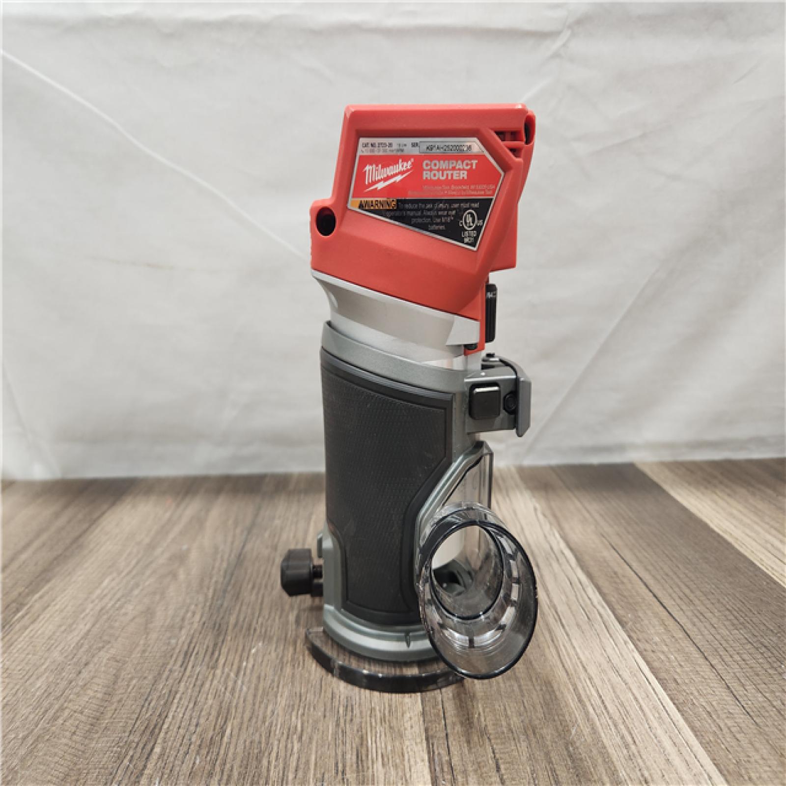 AS-IS- Milwaukee M18 FUEL Compact Router (Tool-Only)