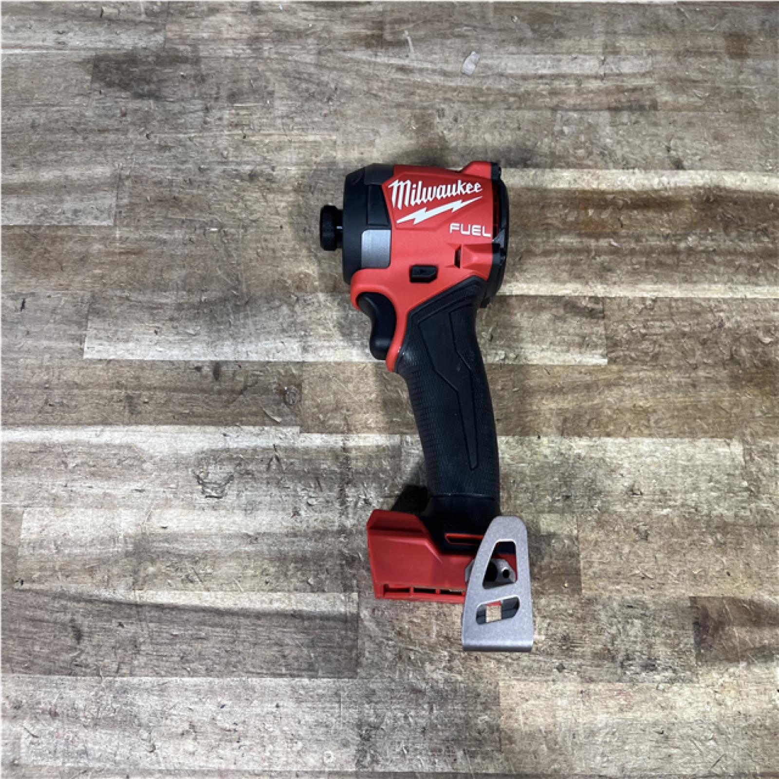 Houston Location AS-IS Milwaukee FUEL 18V Lithium-Ion Brushless Cordless 1/4 in. Hex Impact Driver (Tool-Only)
