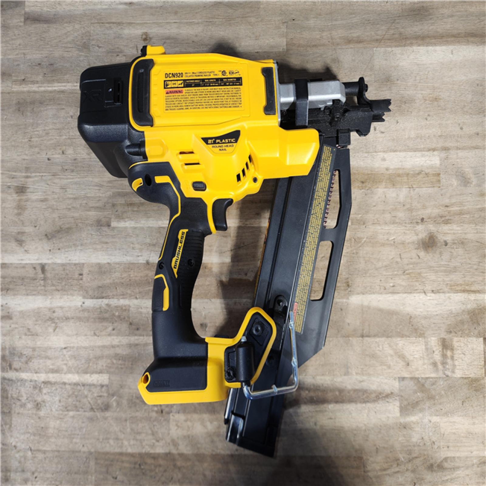 HOUSTON LOCATION - AS-IS DEWALT 20-Volt 21° Cordless Framing Nailer (Tool-Only)