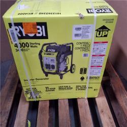 CALIFORNIA AS-IS RYOBI INVERTER GENERATOR
