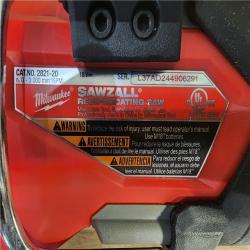 HOUSTON LOCATION - AS-IS (APPEARS LIKE NEW) Milwaukee M18 Fuel Sawzall Brushless Cordless Reciprocating Saw (TOOL ONLY)