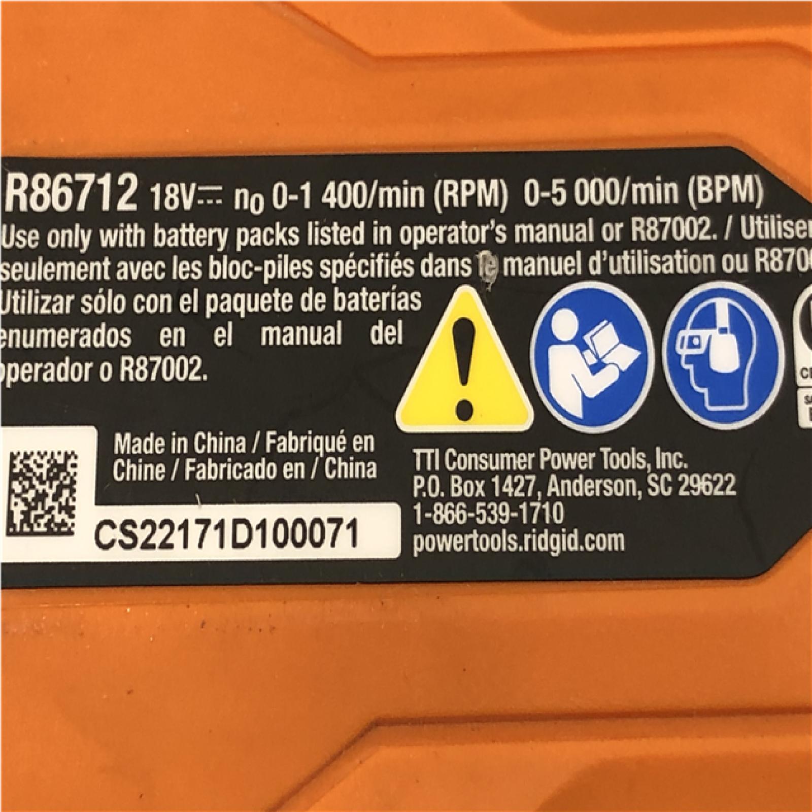 AS-IS 18V Brushless Cordless Jig Saw (Tool Only)