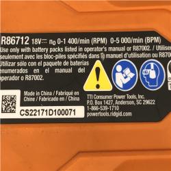 AS-IS 18V Brushless Cordless Jig Saw (Tool Only)