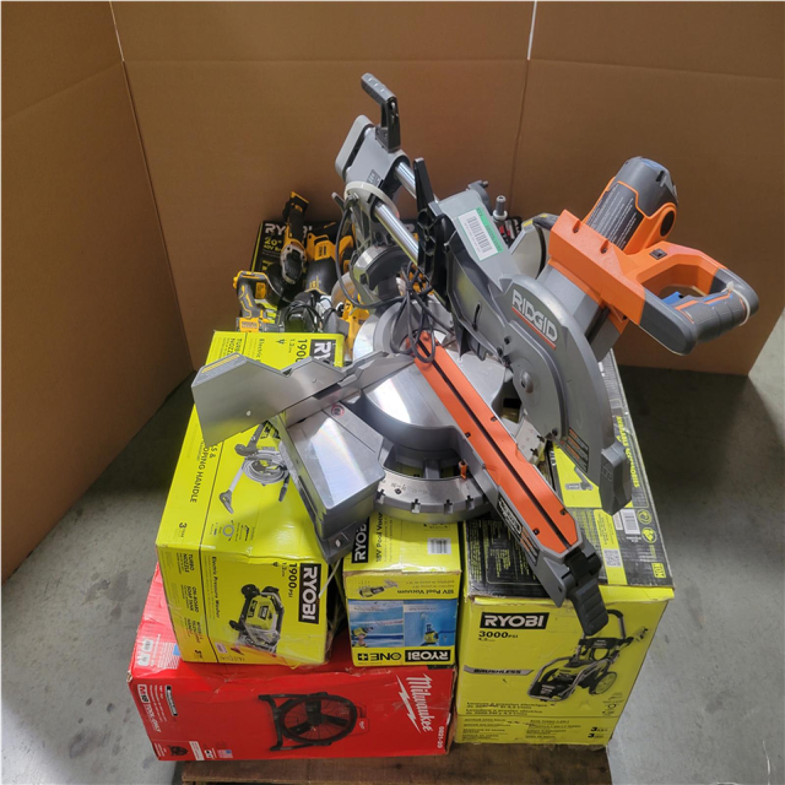 CALIFORNIA AS-IS TOOL PALLET