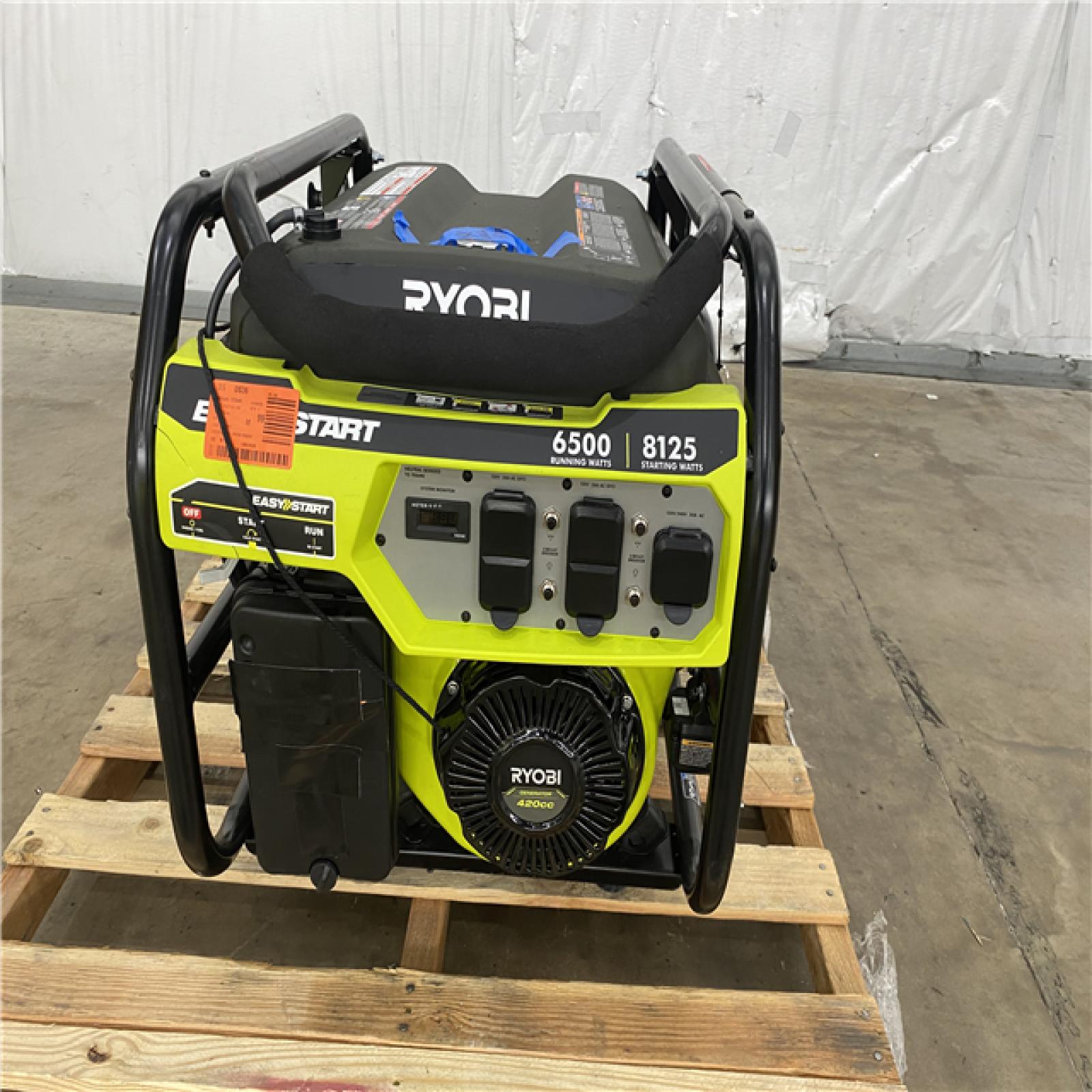 Houston Location AS IS - Ryobi 6500 watts Generator