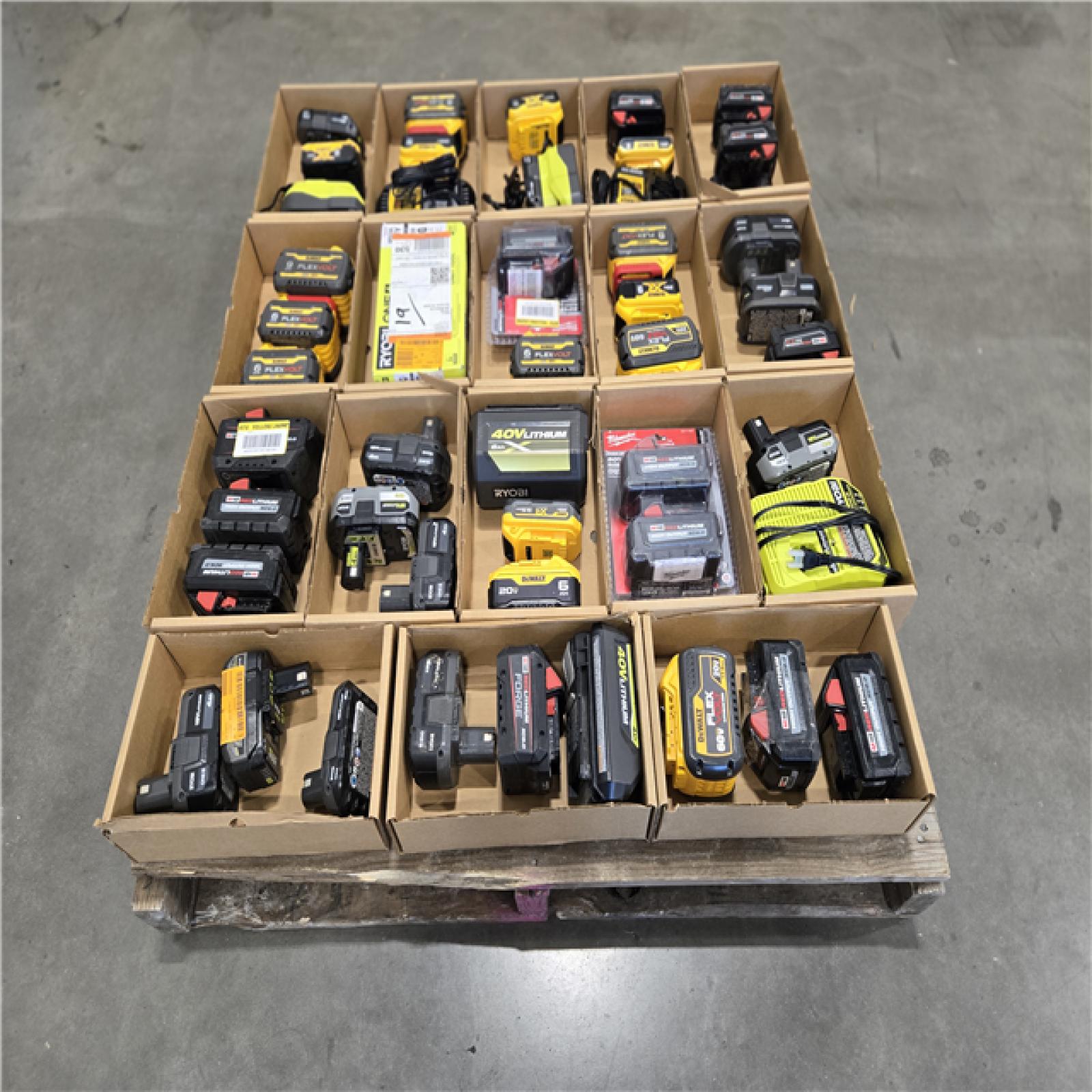 DALLAS LOCATION- AS-IS BATTERY PALLET