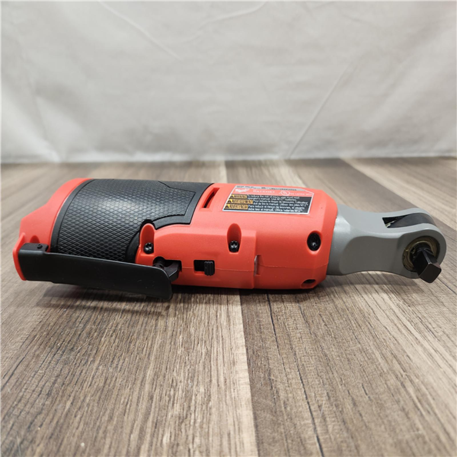 AS-IS- Milwaukee M12 FUEL Brushless Lithium-Ion 3/8 in. Cordless High Speed Ratchet (Tool Only)