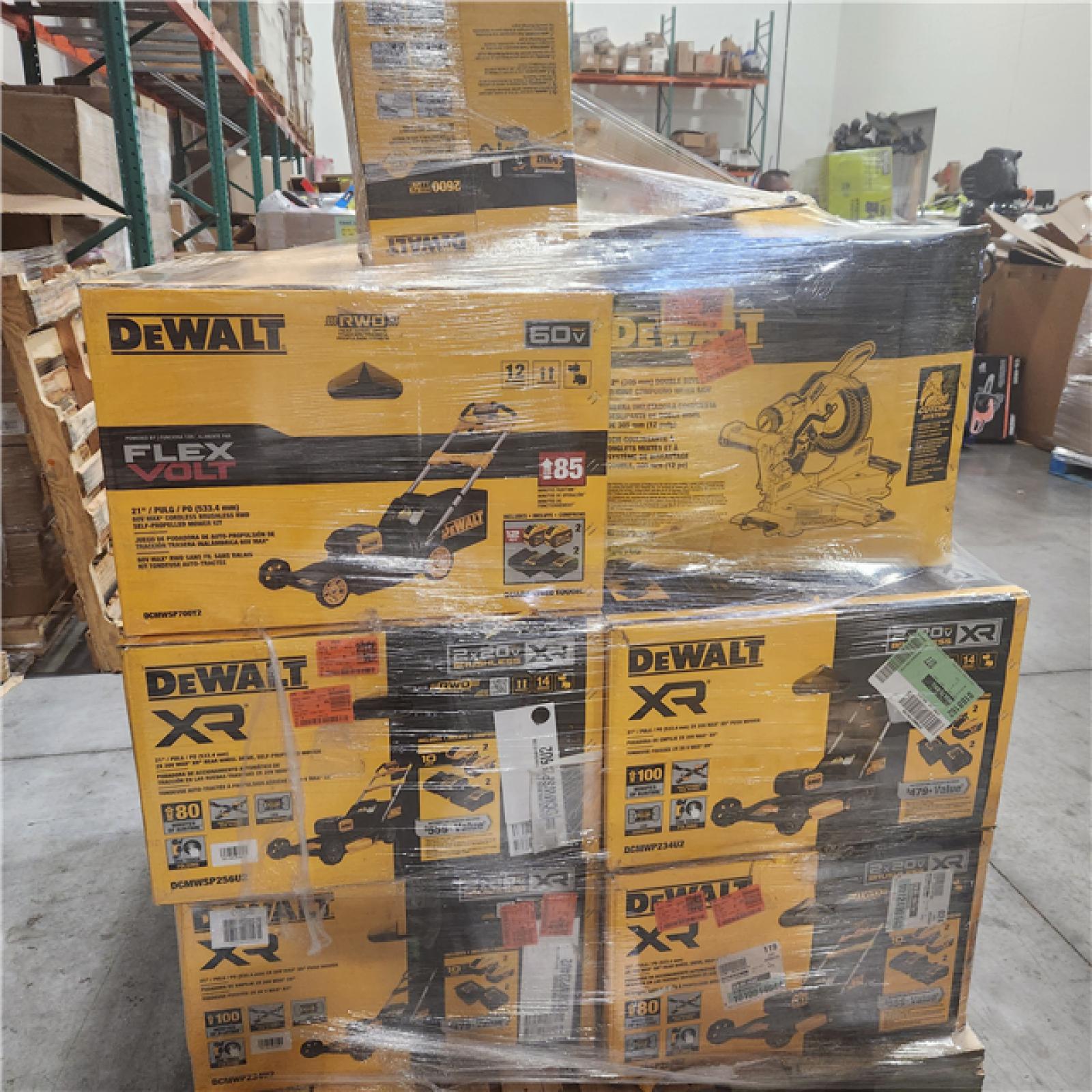 Dallas Location - As-Is DEWALT Tool Pallet