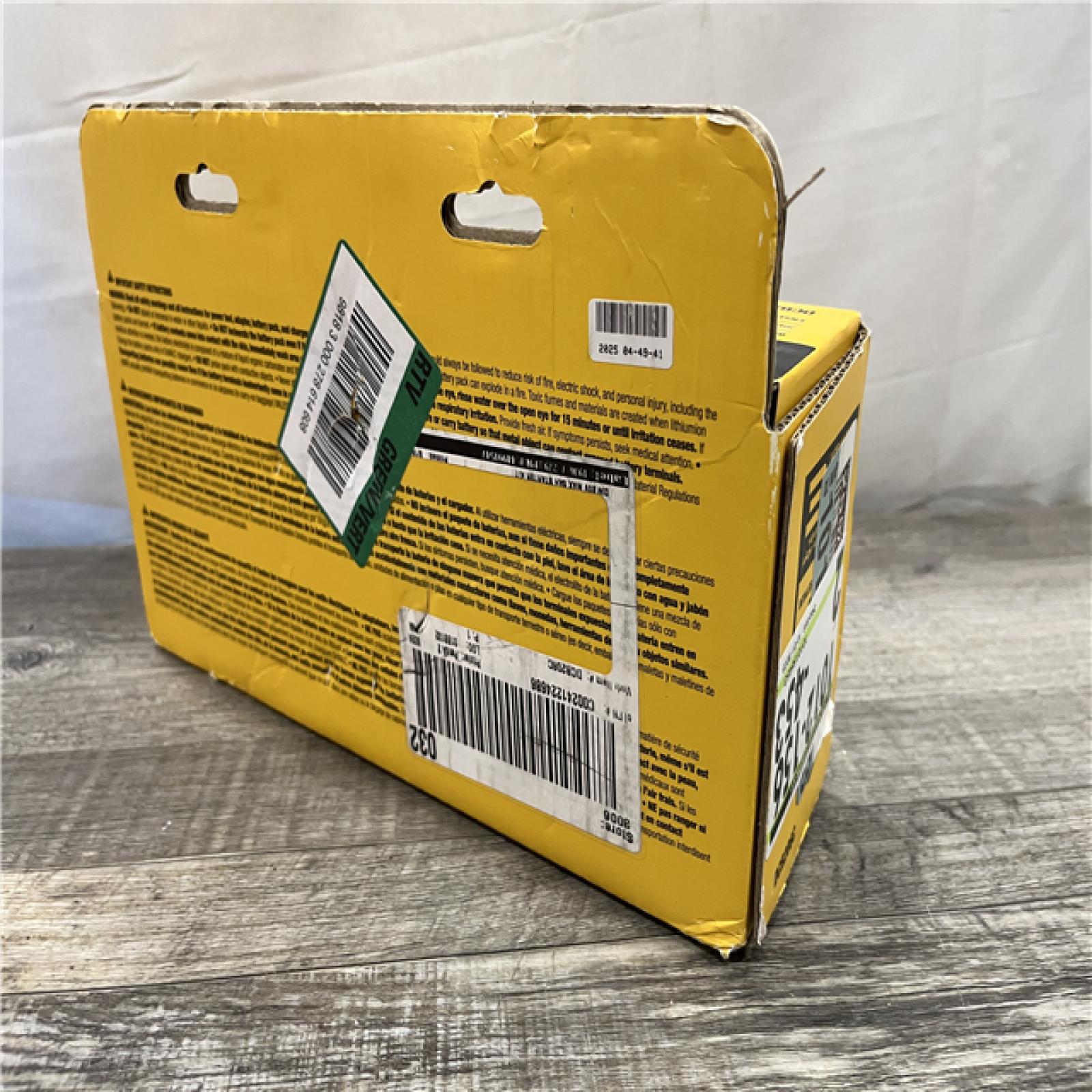 NEW - DEWALT 20V MAX Lithium-Ion 6.0 Ah Battery and Charger