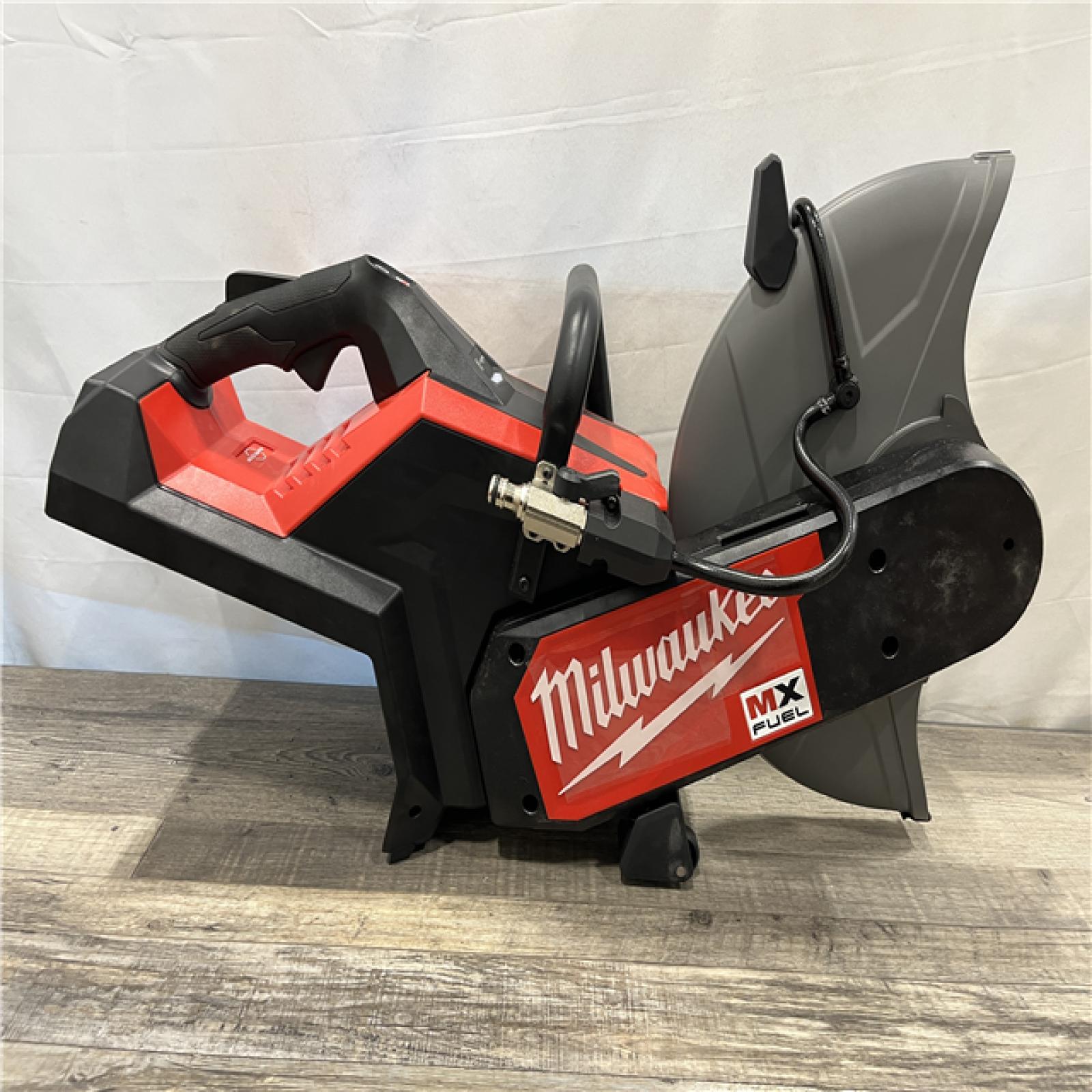 AS-IS Milwaukee MX FUEL Lithium-Ion 14 in. Cut-Off Saw with RAPIDSTOP Brake and Diamond Ultra Segmented Blade (Tool-Only)