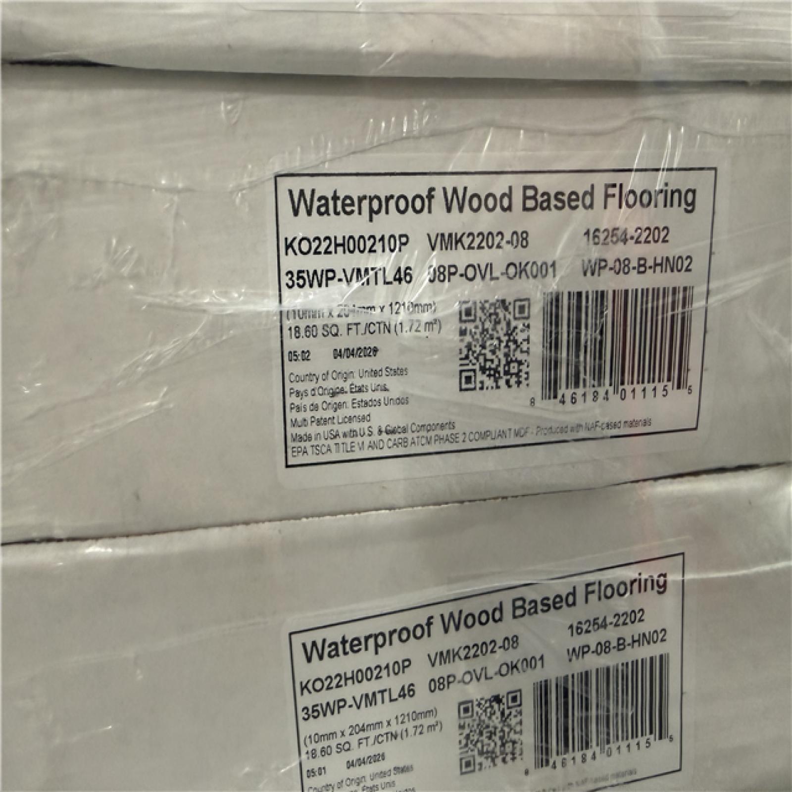 CALIFORNIA LIKE NEW WATERPROOF WOOD BASED FLOORING