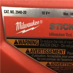 AS-IS Milwaukee M18 18-Volt Lithium-Ion Cordless Brushless Stick Transfer Pump