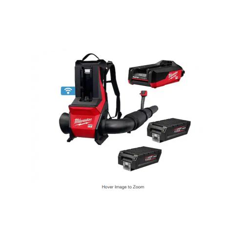 DALLAS LOCATION -Milwaukee MX FUEL 190 MPH 800 CFM Brushless Cordless Battery Backpack Leaf Blower Kit
