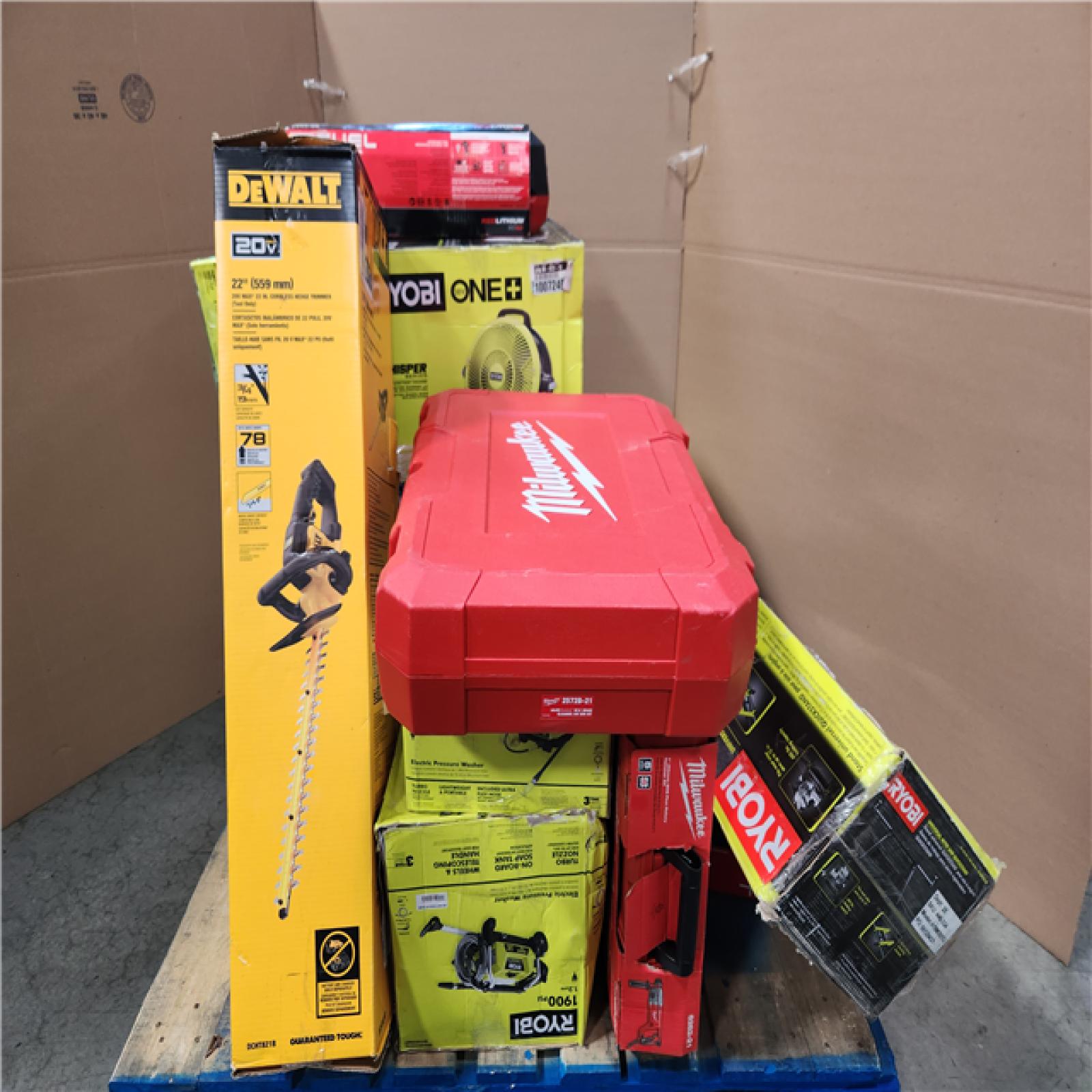 CALIFORNIA AS-IS TOOL PALLET