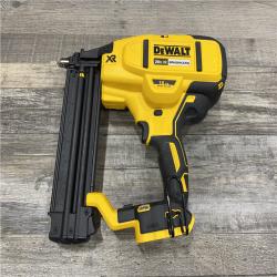 AS-IS DEWALT 20V MAX XR Lithium-Ion Electric Cordless 18-Gauge Brad Nailer (Tool Only)