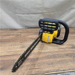 AS-IS DEWALT  FLEXVOLT 60V MAX 16in. Brushless Cordless Battery Powered Chainsaw Kit with (1) FLEXVOLT 2 Ah Battery & Charger