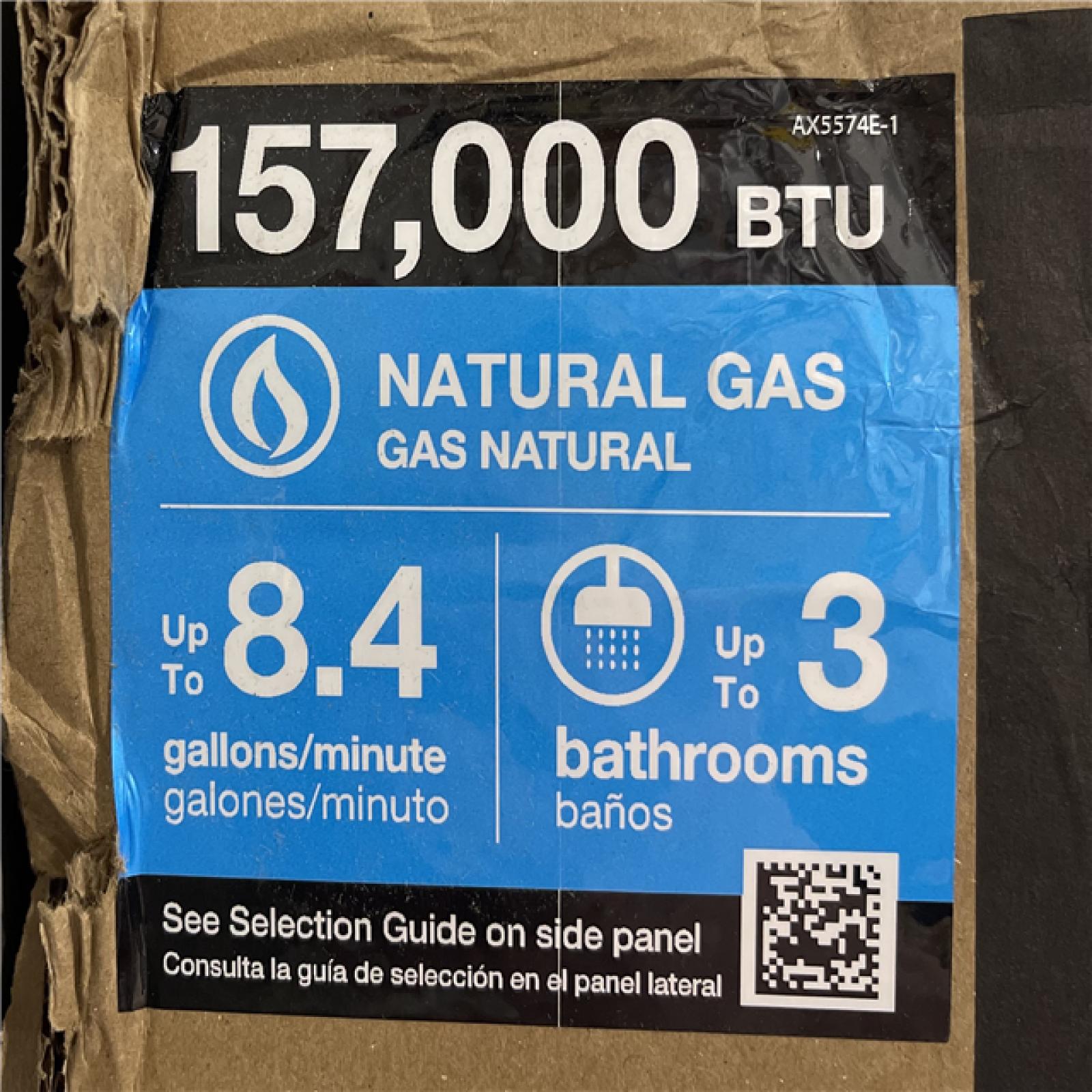 NEW! - Rheem Performance Platinum 8.4 GPM Super High Efficiency Indoor or Outdoor Natural Gas Tankless Water Heater