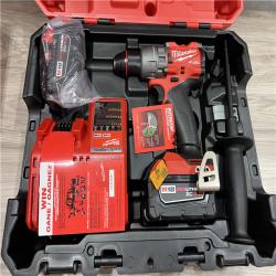 AS-IS Milwaukee FUEL 18V Lithium-Ion Brushless Cordless 1/2 in. Drill/Driver Kit