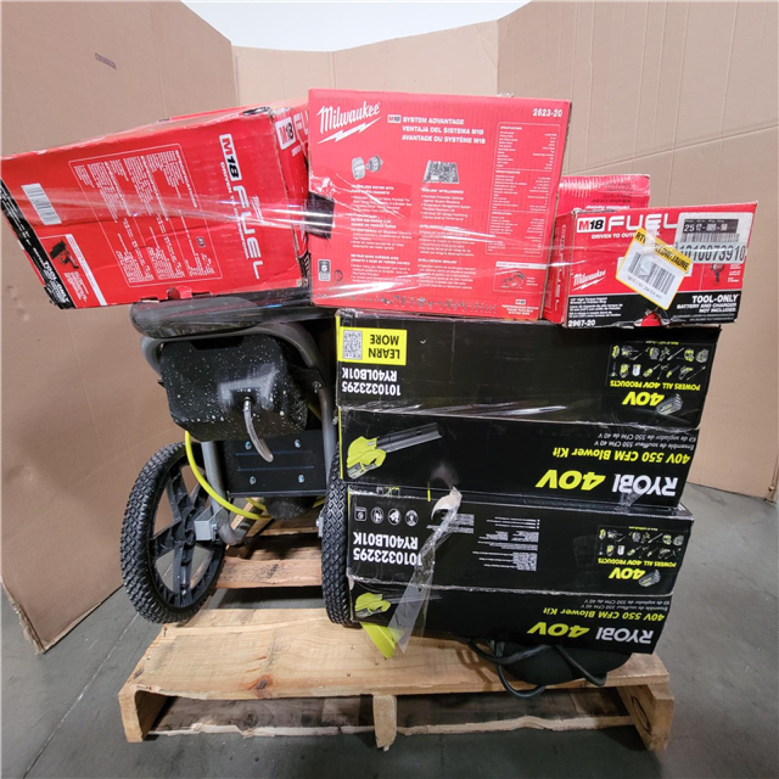 CALIFORNIA AS-IS TOOL PALLET