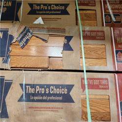 Phoenix Location AS-IS Bruce American Home Butterscotch Oak 3/4 in. T x 2-1/4 in. W Smooth Solid Hardwood Flooring (440 sq.ft./22 ctn)