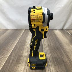 AS-IS DEWALT ATOMIC 20V MAX Lithium-Ion Cordless 1/4 in. Brushless Impact Driver Kit