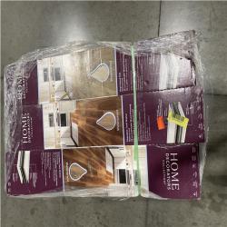 DALLAS LOCATION- Decorators Collection Chamblee Tuck Walnut 12 mm T x 8.03 in. W Waterproof Laminate Wood Flooring (15.9 sqft/case)PALLET-(22 CASES)