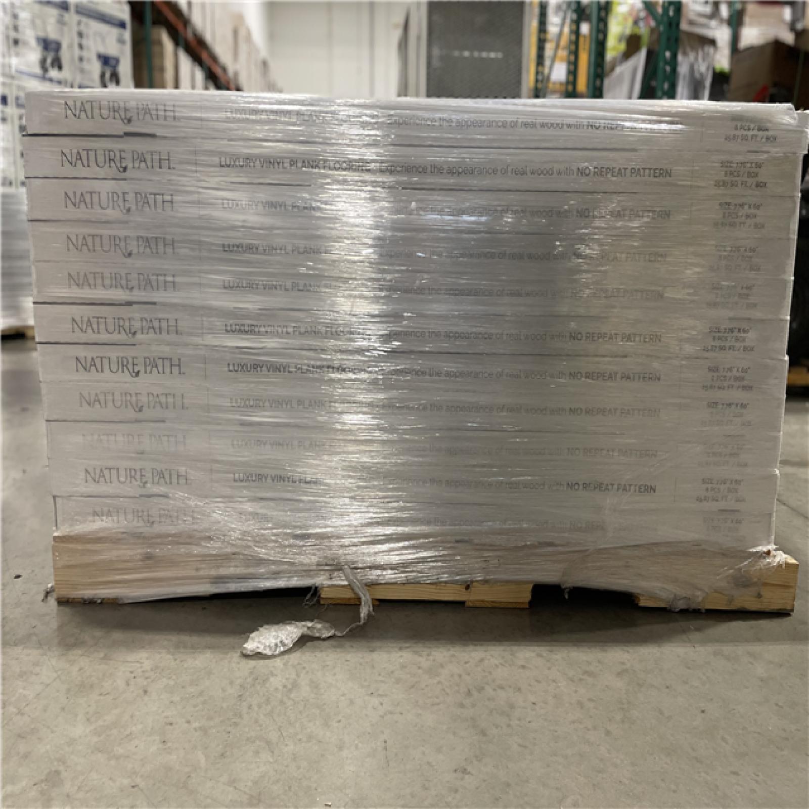 DALLAS LOCATION - NATURE VINYL HIKORY HAZE PALLET-(55 CASES)
