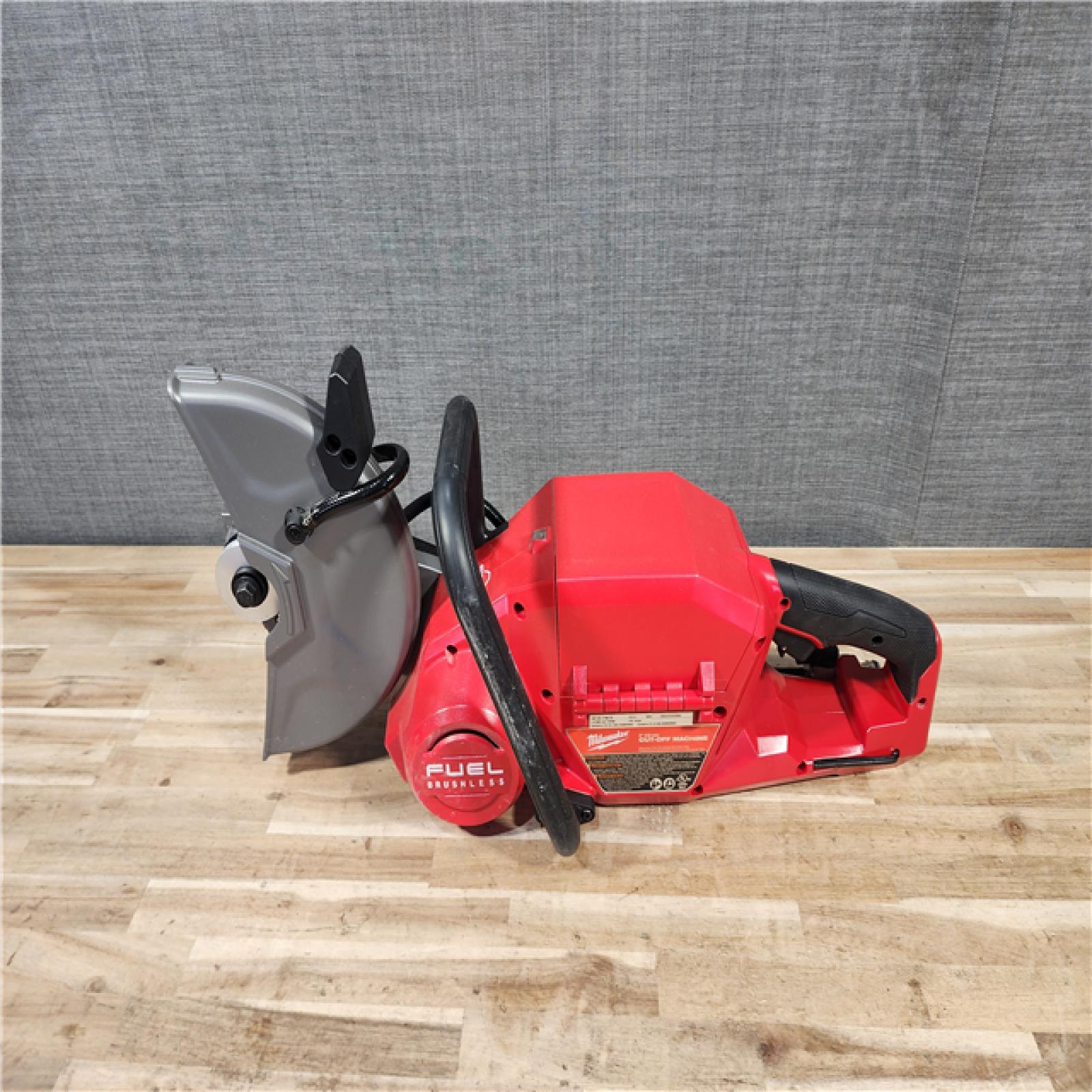 HOUSTON LOCATION - AS-IS Milwaukee FUEL ONE-KEY 18V Lithium-Ion Brushless Cordless 9 in. Cut Off Saw (Tool-Only)