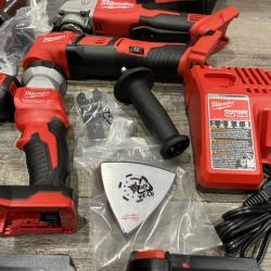AS-IS Milwaukee 18-Volt Lithium-Ion Cordless (6-Tool) Combo Kit