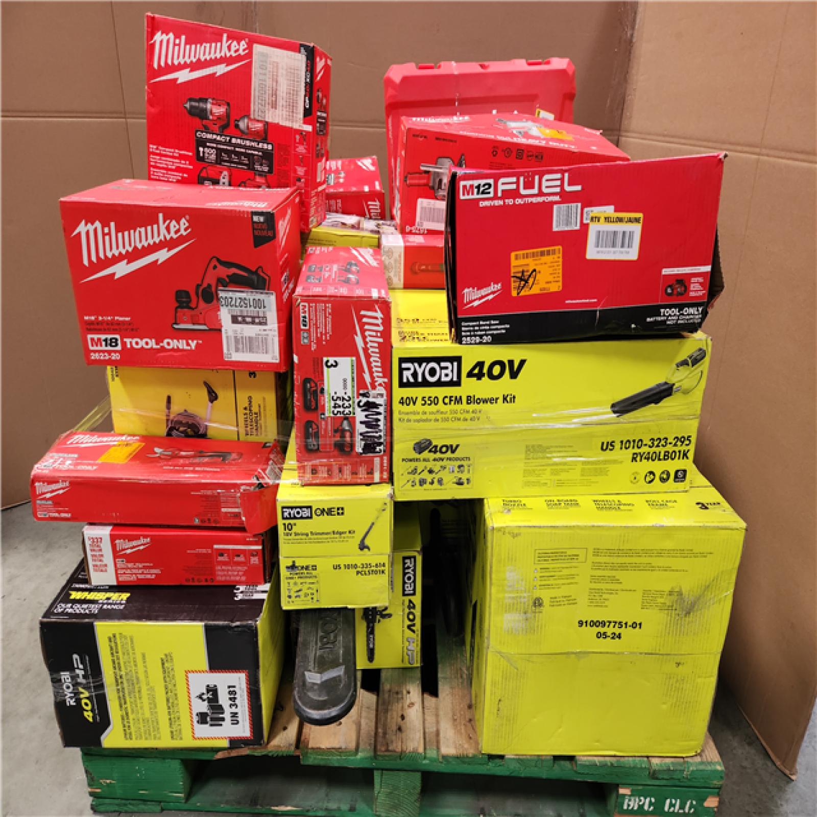 CALIFORNIA AS-IS TOOL PALLET
