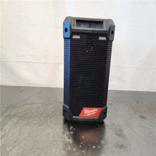 AS-IS- Milwaukee M12 12V Bluetooth Speaker Radio/Charger - Bare Tool