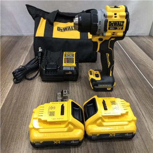 AS-IS DEWALT 20V XR Lithium-Ion Cordless Brushless 1/2 in. Drill/Driver Kit