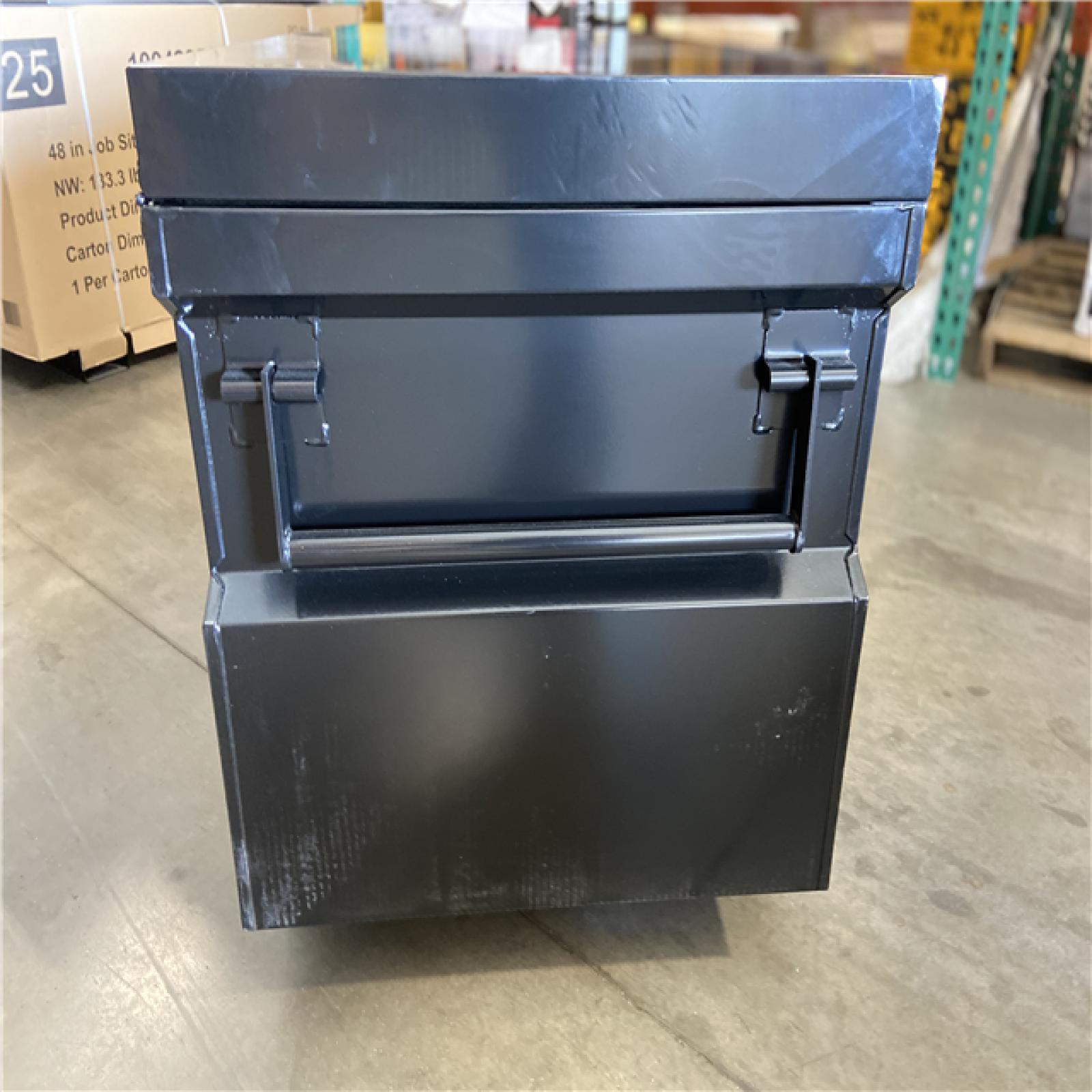 DALLAS LOCATION - Husky Tool Storage 48 in. W Black Steel Job Site Toolbox