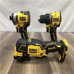 AS-IS DEWALT ATOMIC 20-Volt Lithium-Ion Cordless Brushless (4-Tool) Combo Kit