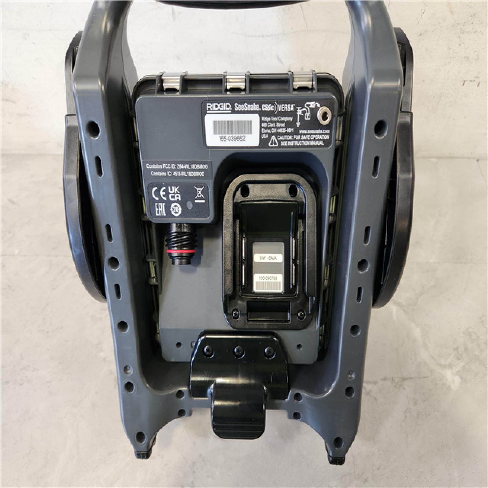 Phoenix NEW RIDGID CS6x Versa Digital Recording Monitor with Wi-Fi  Docks to Compact 2/C40/M40 SeeSnake System