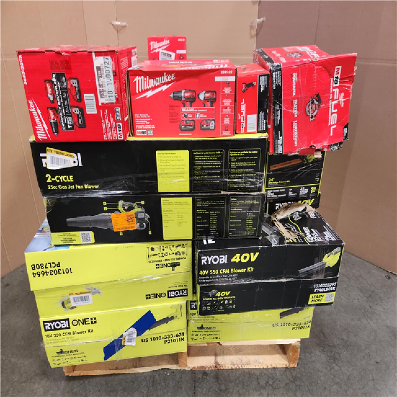 CALIFORNIA AS-IS TOOL PALLET