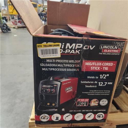 Dallas Location - As-Is Lincoln WELD PAK 180i MP Portable Welder