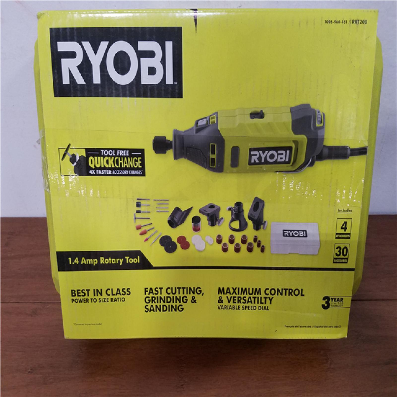 California NEW Ryobi 1.4 Amp Rotary Tool