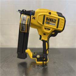 AS-IS- DEWALT 20V MAX XR Lithium-Ion Electric Cordless 18-Gauge Brad Nailer (Tool Only)