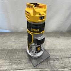 AS-IS DEWALT 20V MAX XR Cordless Brushless Fixed Base Compact Router (Tool Only)