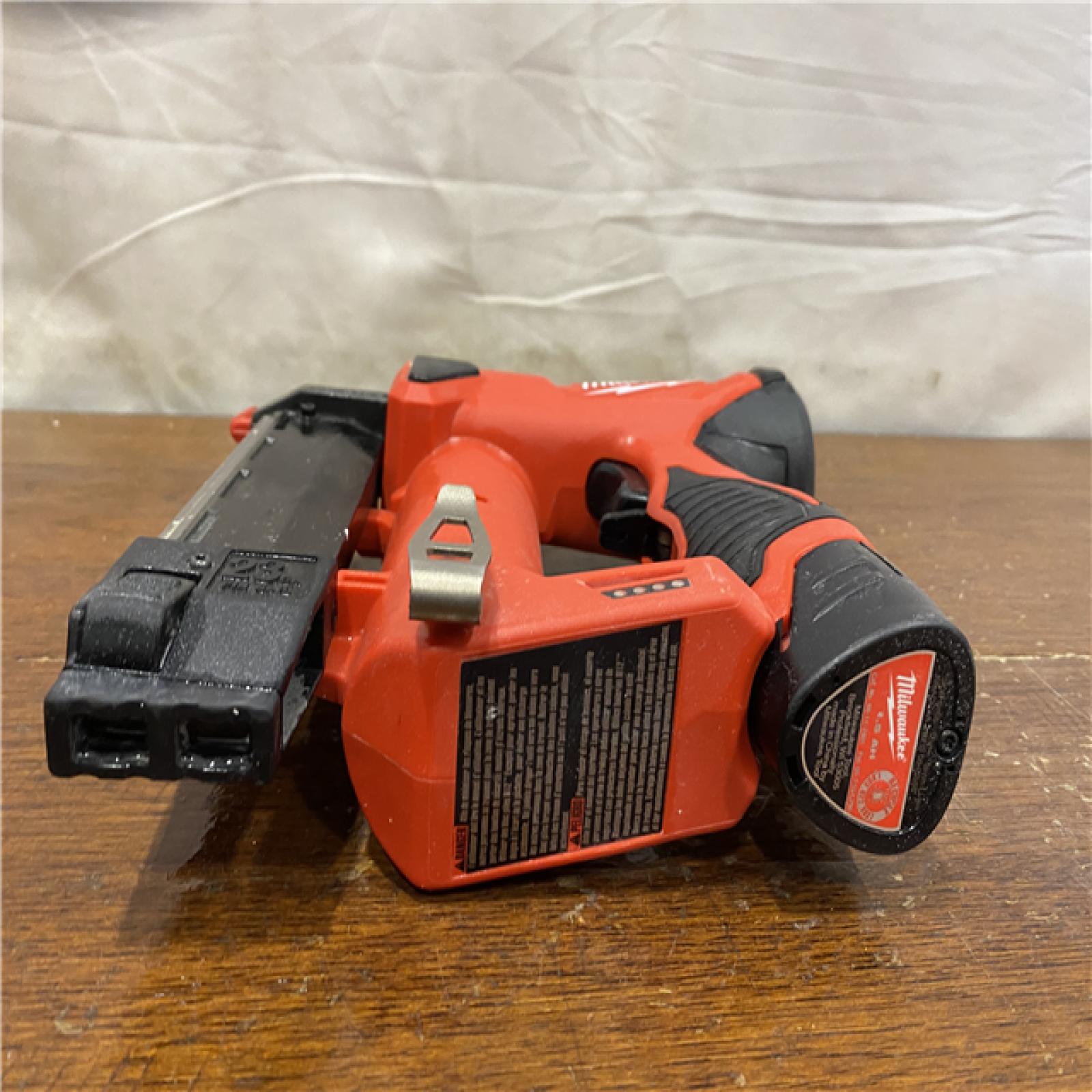 AS-IS  Milwaukee 2540-20 12V 23 Gauge Cordless Pin Nailer (Tool Only)