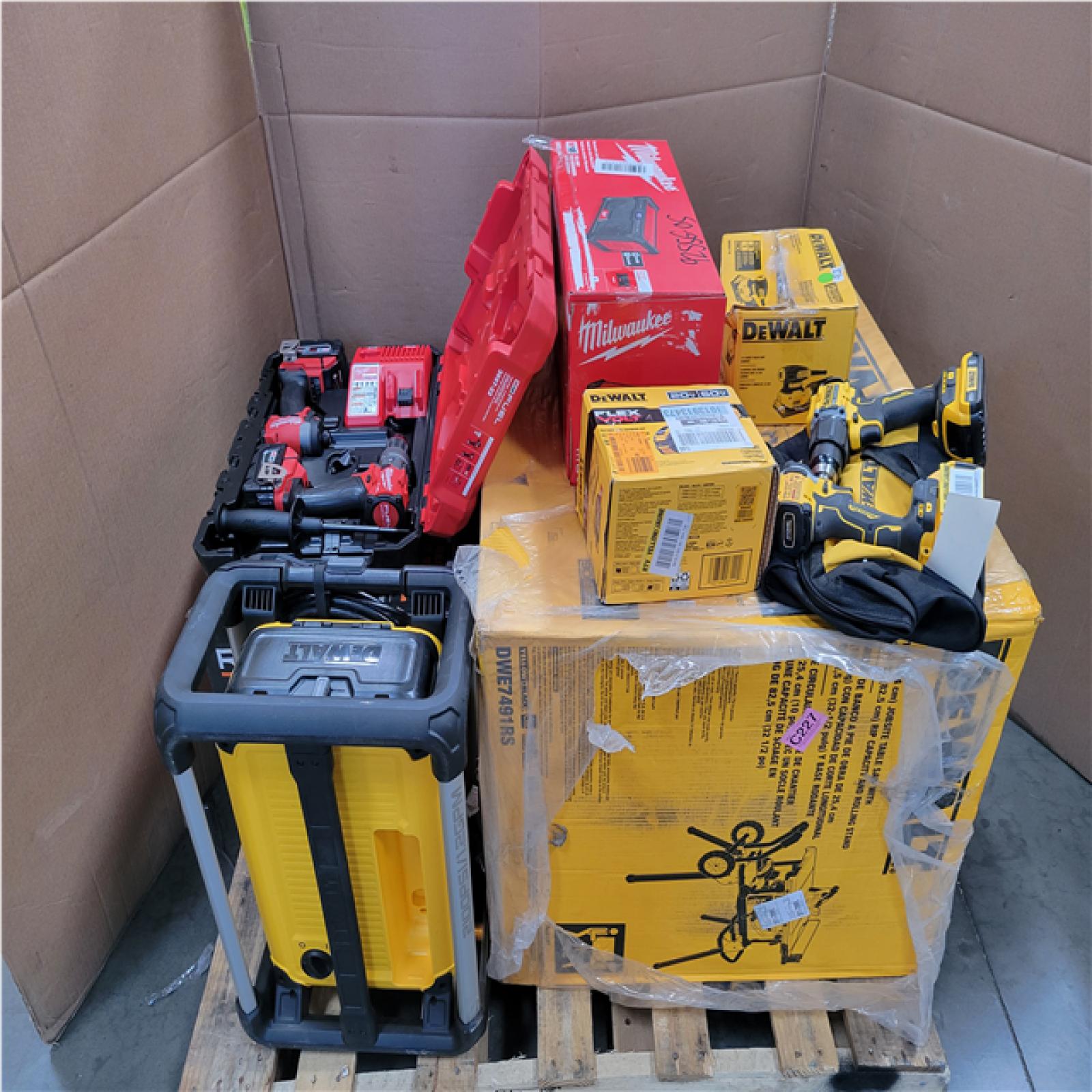 CALIFORNIA AS-IS TOOL PALLET