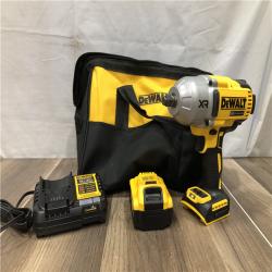 AS-IS DEWALT 20V MAX Lithium-Ion Cordless 1/2 in. Impact Wrench Kit