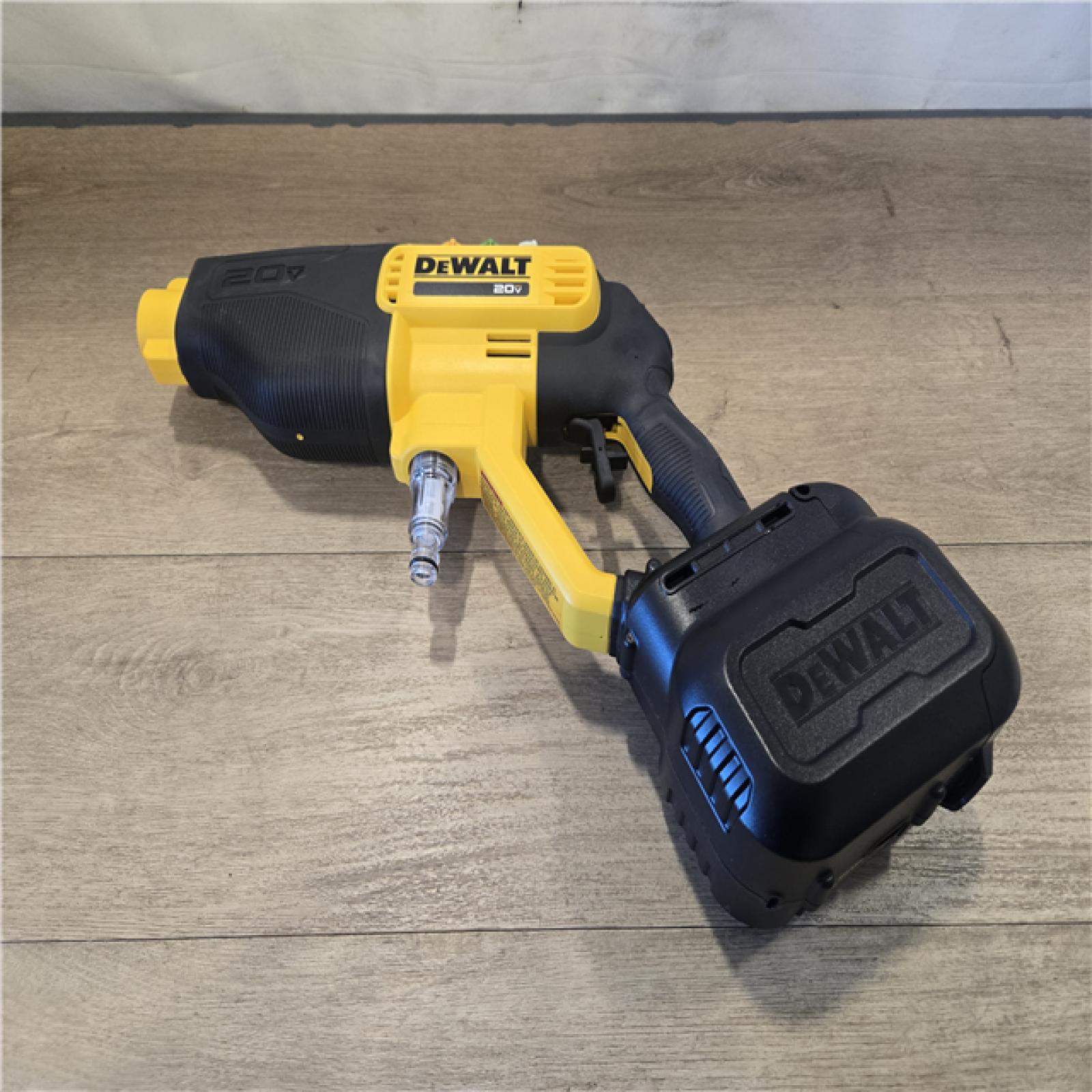 AS-IS DEWALT 20V MAX 550 PSI 1.0 GPM Cold Water Cordless Battery Power Cleaner (Tool Only)