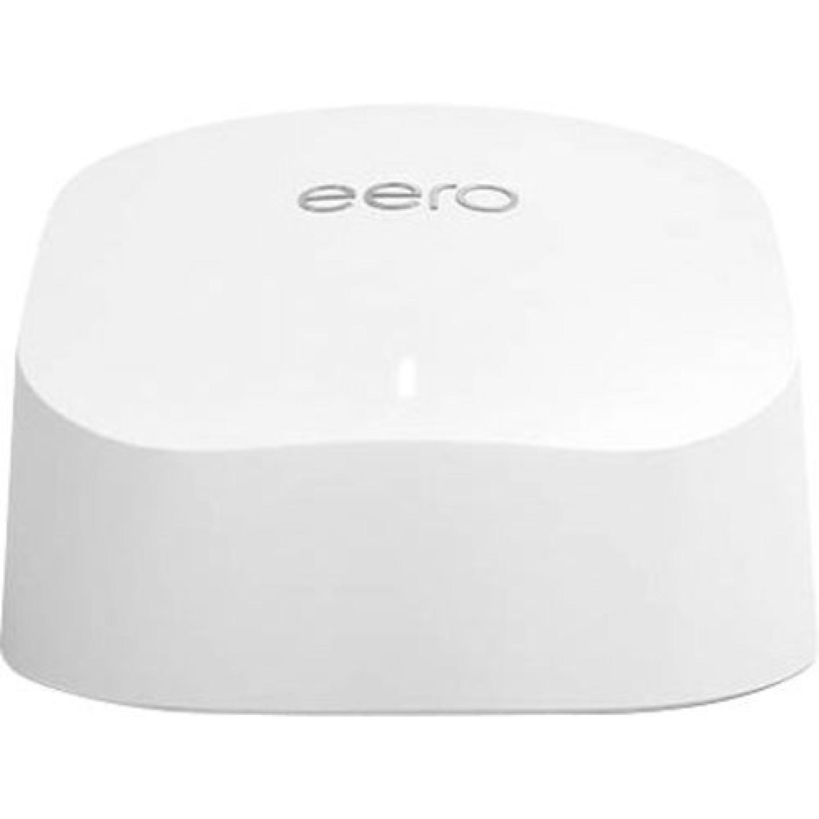 AS-IS EERO 6 Dual-Band Mesh Wi-Fi 6 Router  with Built-in Zigbee Smart Home Hub White